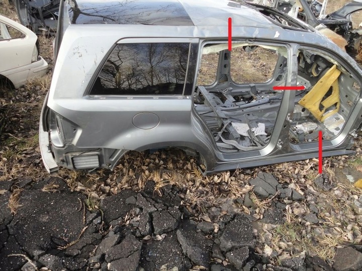 фото №1, Mercedes gl x164 164 четверть bok крыша порог pas задний