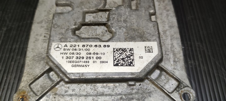 фото №3, Mercedes w221 преобразователь a2218706389