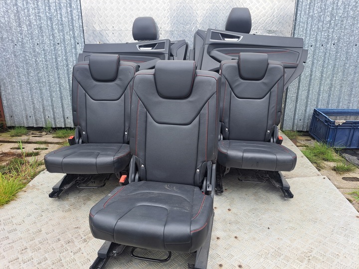 фото №11, Ford s-max mk2 рестайлінг st-line 2019 r сидіння сидіння шкіра