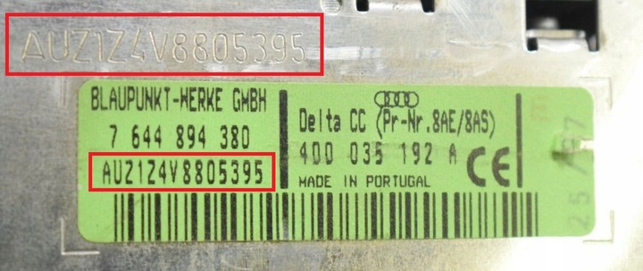 фото №12, Rozkodowanie радіо # vw # audi # код # дистанційно