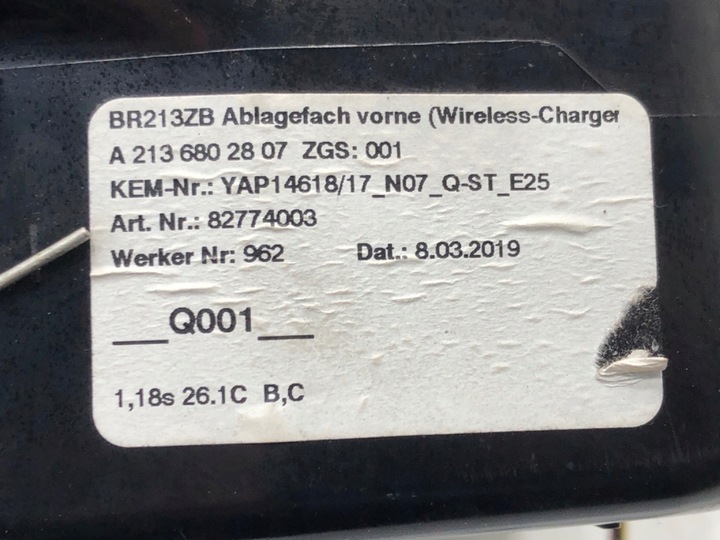 фото №6, Держатель na напитки mercedes cls a2136802807 sedan/limuzyna кружки