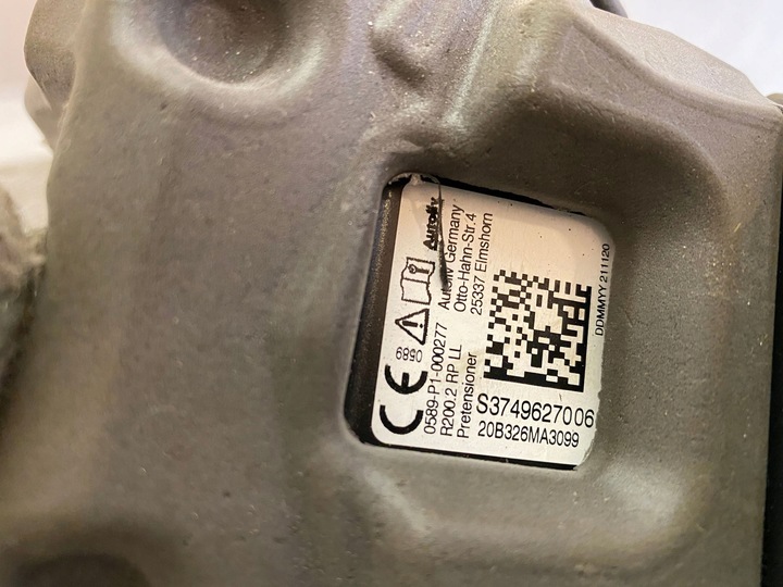 фото №5, Bmw 3 g20 g21 pas безопасности сиденья заднего