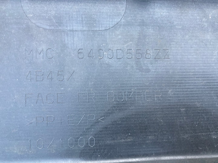 фото №16, Mitsubishi outlander 3 12-15 бампер перед оригінал.