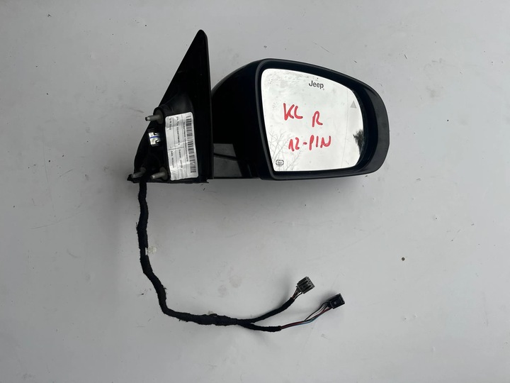 фото №1, Jeep cherokee kl дзеркало праві 12-pin мертве поля