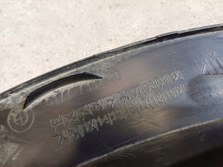 фото №12, Планка крила права зад bmw x1 f48 nr. 7332340