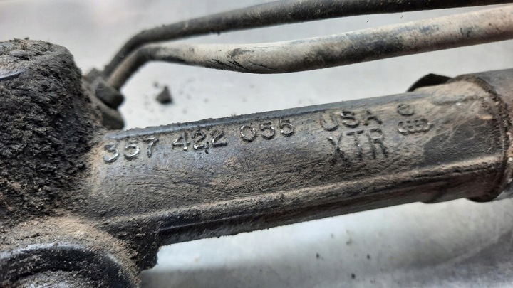 фото №8, Рейка рульового управління volkswagen passat b3 1.8b 90r 357422055