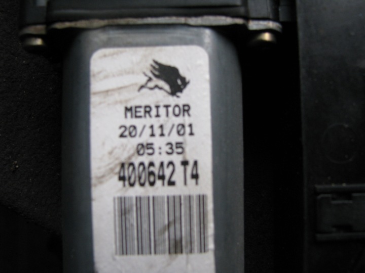 фото №5, Vw polo 9n двигунчик скла праве перед 400642t4 602959801a