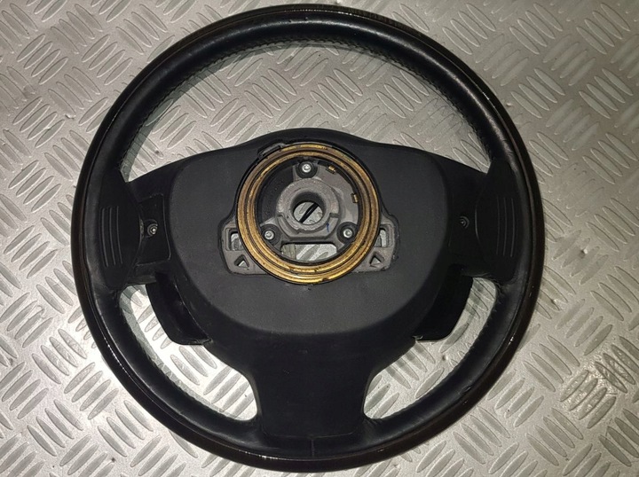 фото №11, Jaguar xj xjl x351 кермо шкіра чорна 8pvj дерево з підігрівом