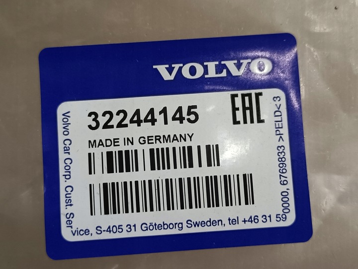 фото №10, Volvo xc90 ii планка стёкла левый зад 32244145