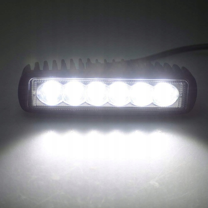 фото №14, 2x 18w фари робочий led, планки świetlne do автомобілів легкових