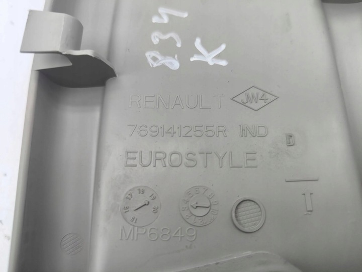 фото №7, Renault zoe 2019 комплект защита верхняя стойка / b