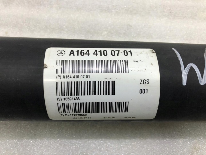 фото №7, Wał приводной mercedes ml w164 3.0cdi a1644100701