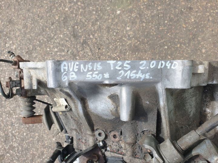 фото №7, Коробка передач механическая 6 коробка передач toyota avensis t25 2.0 d4d