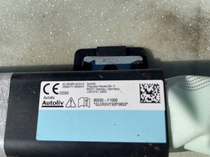 фото №6, Kia sportage iv шторка повітряна права 85020-f1000 ліва 85010-f1000