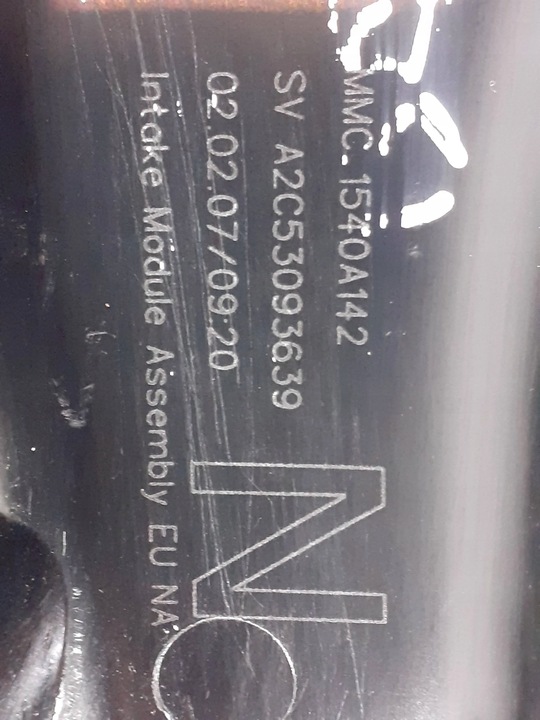 фото №2, Колектор всмоктуючий a2c53093639 smart fortwo w451 07-