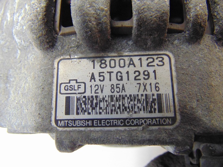 фото №11, Генератор mitsubishi lancer viii 1.5 1800a123