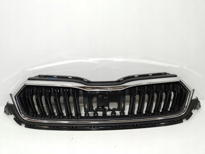 фото №1, Skoda octavia iv решётка радиатора решётка бампера 5e3853653c + рамка хромированная