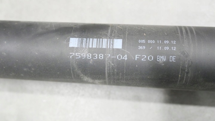 фото №7, Bmw f20 f21 f22 f23 wał приводной механическая коробка передач n55 7598387