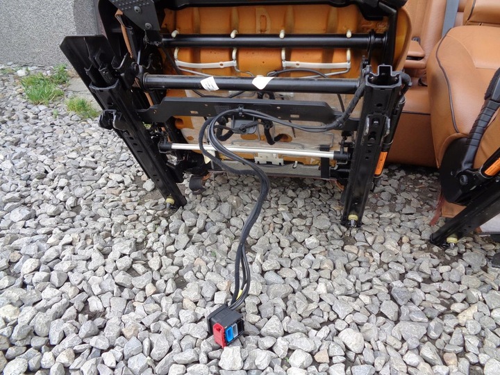 фото №12, Сиденье сиденья левый правый диван зад комплект fiat croma 2 ii 05- кожа европа