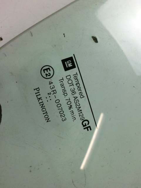 фото №3, Скло двері правий перед opel astra ii 5d 02 r