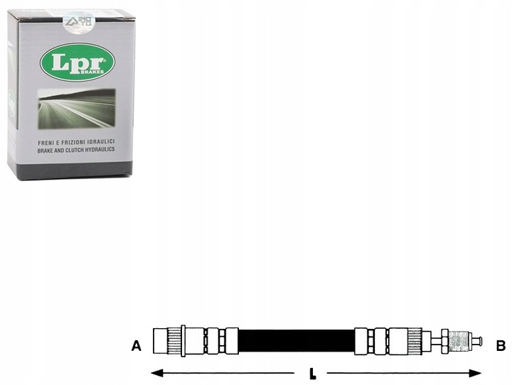 фото №1, Шланг гальмівний [lpr]