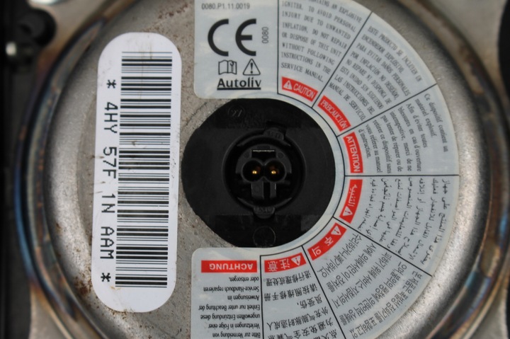 фото №5, Повітряна подушка водія hyundai i10 ii 13-19