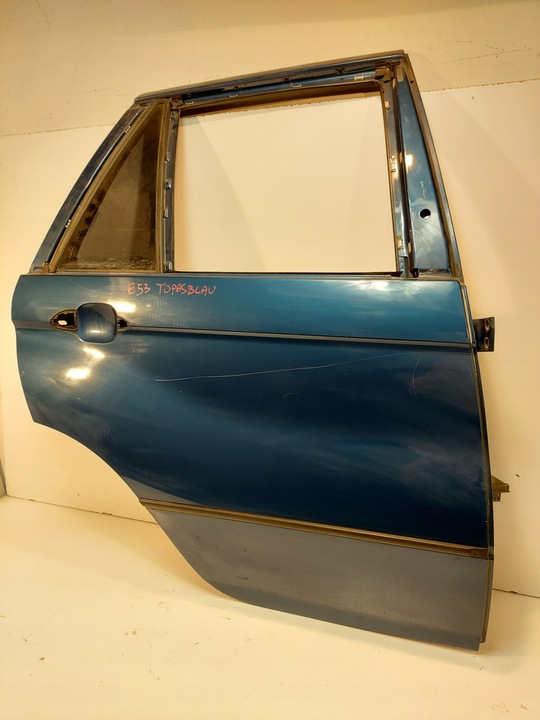 фото №11, Bmw e53 x5 дверь правые задние правый зад topasblau