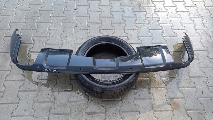 фото №1, Emu спойлер бампер зад mercedes ml 164 a164 рестайлінг 08-