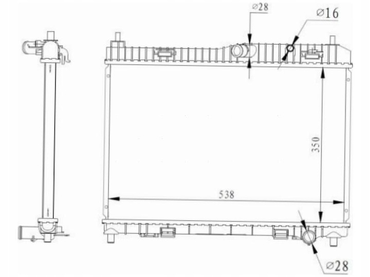фото №2, Радіаторів nrf 59317