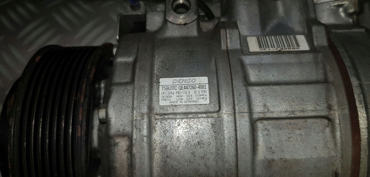 фото №5, Bmw e70 f01 f06 f10 f15 3.0 n55 компрессор компрессор кондиционера 9217868