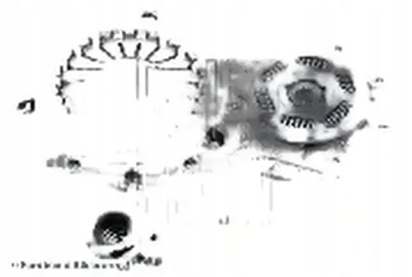 фото №1, Набір зчеплення adj133017 блакитний print