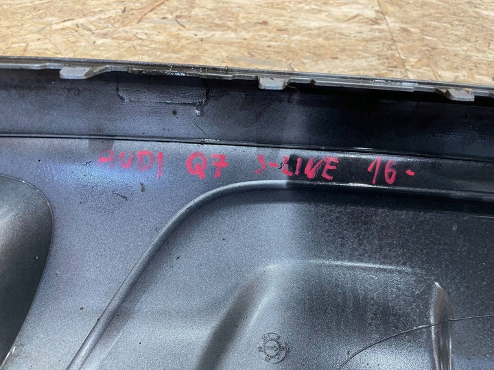 фото №9, Audi q7 ii 2 4m 15-19 дифузор планка накладка бампер зад задній