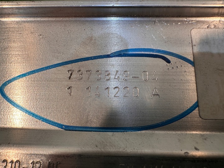 фото №10, Bmw 8 g14 g15 g16 m8 f91 f92 балка підсилювач бампера зад задня 7373849