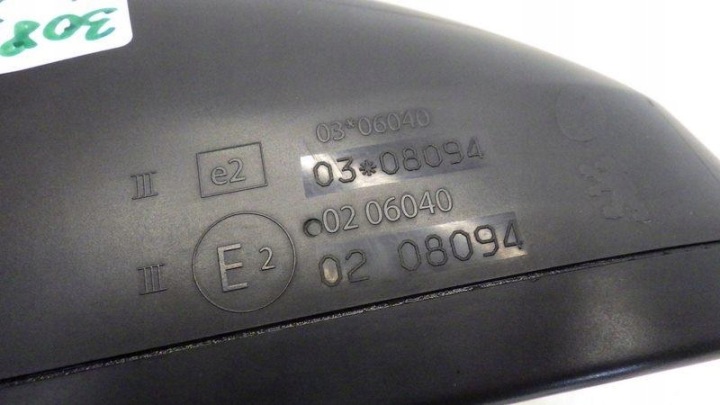 фото №11, Дзеркало ліве 6 pin kth європа peugeot 308 i t7 0206040 0208094 0308094
