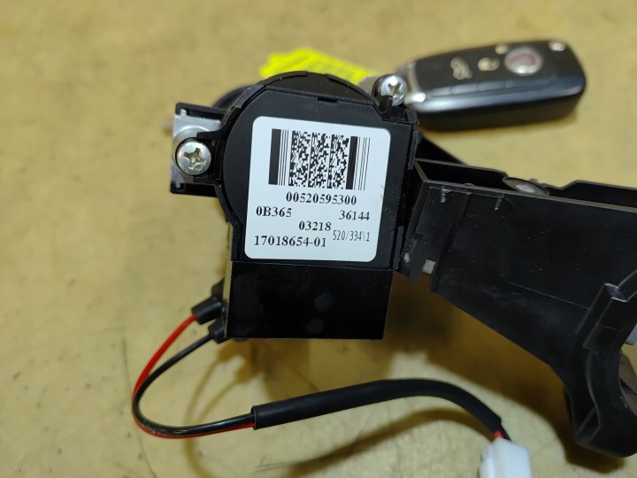 фото №7, Fiat tipo ii замок зажигания ключ 00520595300