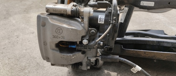 фото №5, Поворотный кулак ступица правые зад mercedes e класс e300de w214 24r комплект амортизатор