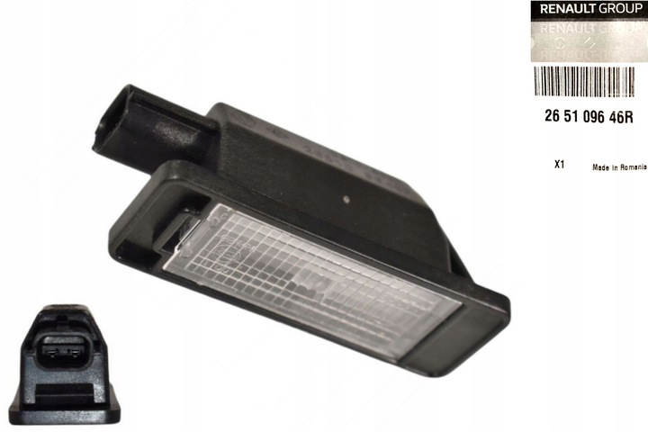 фото №1, Лампа номерного знака captur ii koleos ii 265109646r оригінал