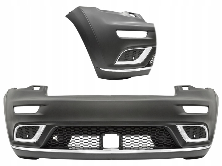 фото №1, Jeep grand cherokee 2017-2021 бампер перед summit комплект