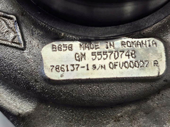 фото №11, Insignia astra 2.0 cdti a20dth 160km 10r турбонагнітач 55570748