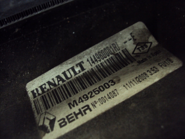 фото №9, Вентилятор радиатор renault laguna iii купе 08 r