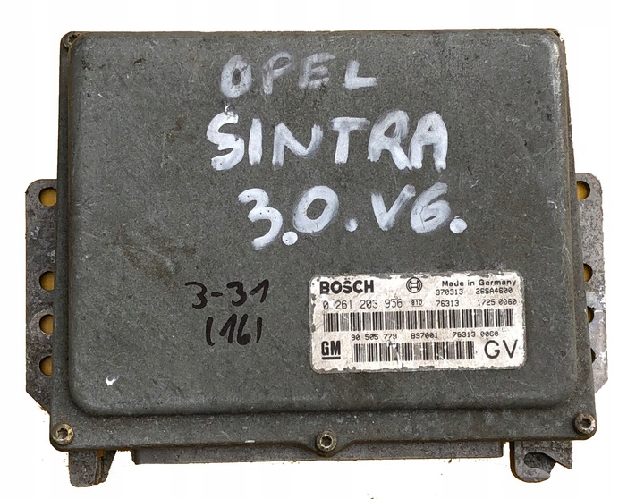 фото №1, Ecu opel sintra 3.0 v6 0261203956 90505779