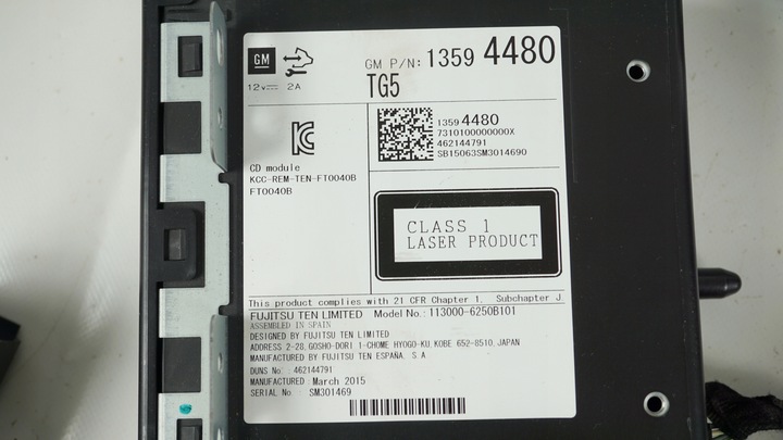 фото №12, Радіо cd навігація екран opel insignia i a рестайлінг fl 13-17 13482923 26202389