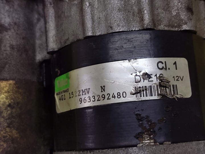 фото №6, Peugeot 206 1.4 стартер 9633292480