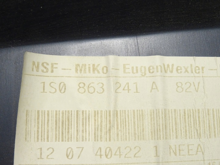 фото №10, Туннель средний держатель na kubeczek vw up! skoda citigo seat mii 1s0863241a