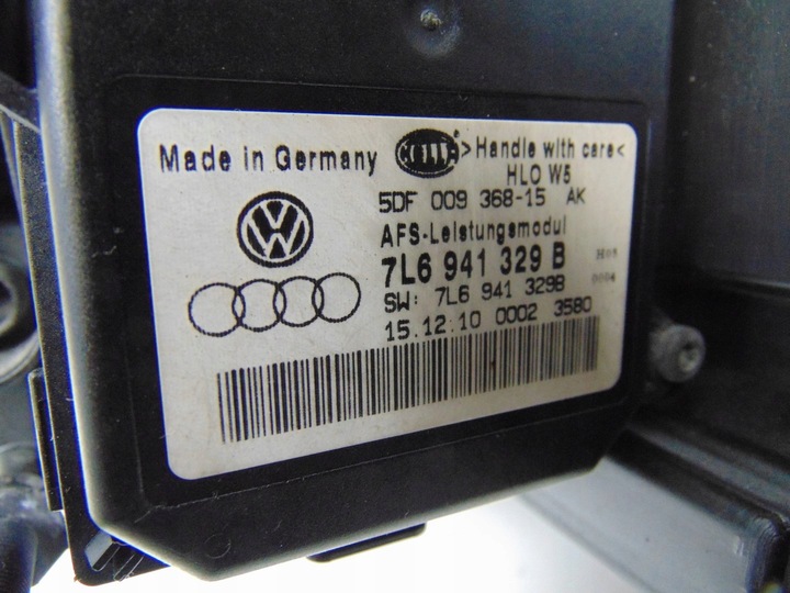 фото №14, Лампа ліва перед ксенон skoda octavia ii 2 рестайлінг 7l6941329b 1z1941015g європа