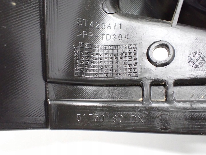 фото №10, Ползун крепление бампера зад 51750180 fiat punto evo 13r