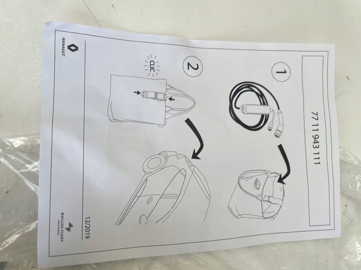 фото №12, Сумка torebka do багажника dacia spring renault zoe 7711943111 новая