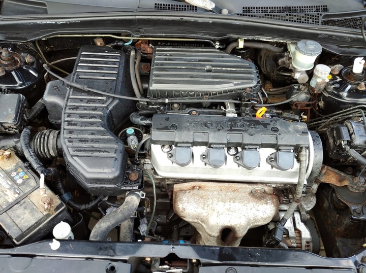 фото №13, Honda civic 7 vii es4 sedan 00- накладка кришка багажника зад задня b92p