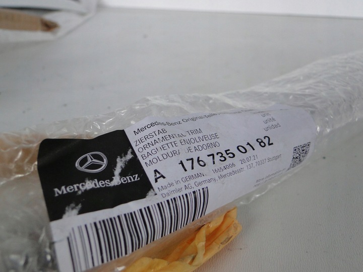 фото №10, Mercedes a клас 176 w176 планка хром двері задні