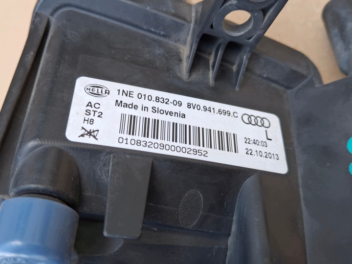 фото №7, Audi a3 8v галоген ліве протитуманна фара ліва 8v0941699c